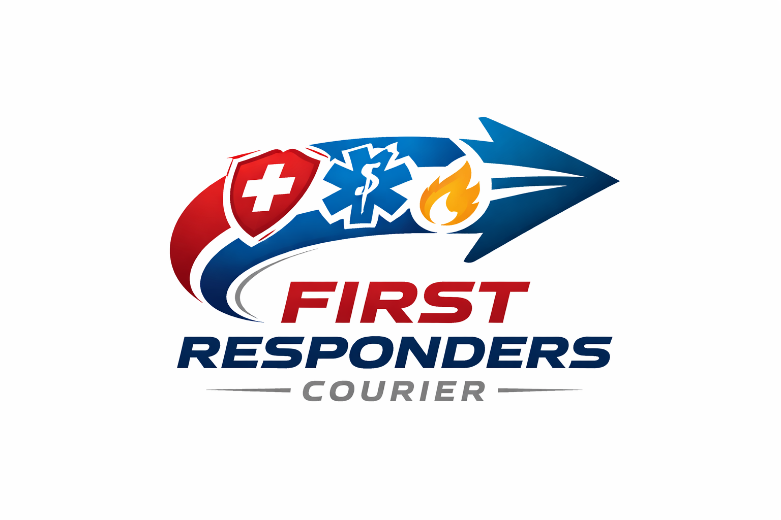 First Responders Courier Logo